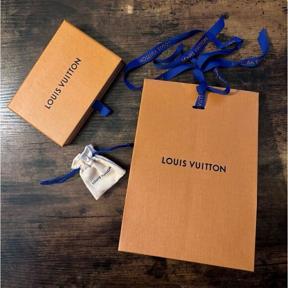 Louis Vuitton Jewelry Gift Box/ Mini Dust Bag / Bag Set / New - Picture 1 of 12